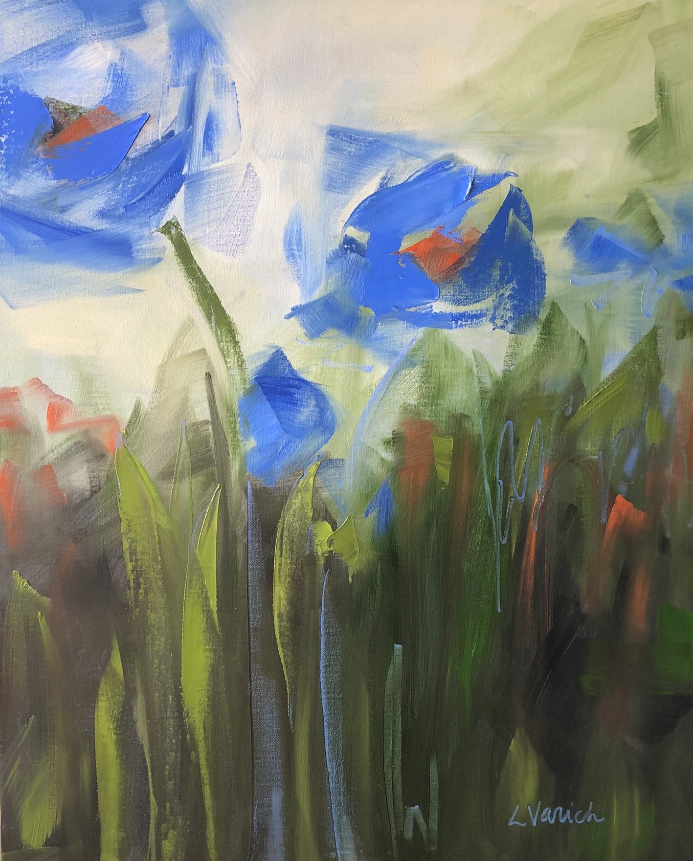 Click here to view Blue Poppies by Laura Varich